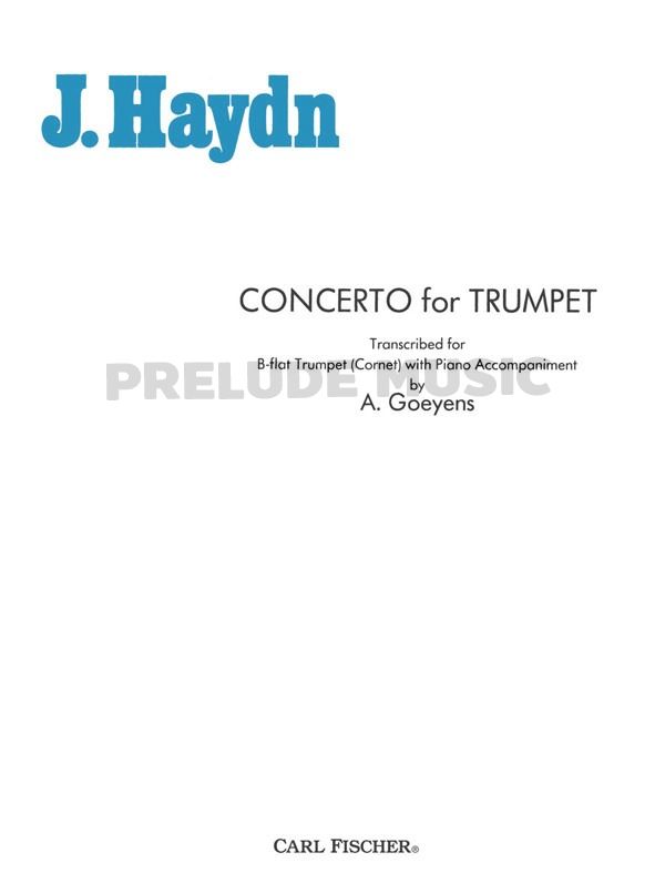 Concerto for Trumpet Franz Joseph Haydn