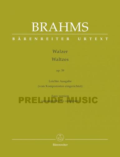 Brahms Waltzes op. 39