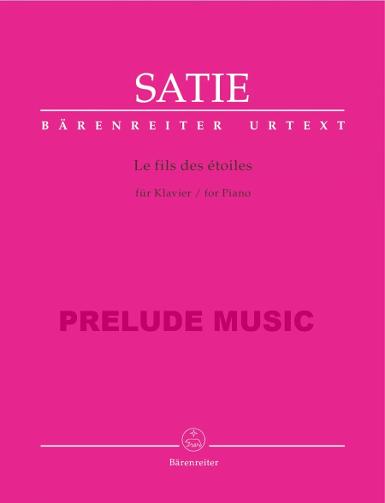 Satie Le fils des ?toiles for Piano