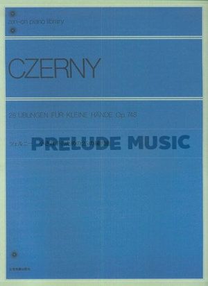 25 Etudes for small hand Czerny (2005)