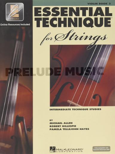 Essential Technique for Strings Violin Book 3