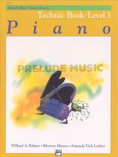 Alfred's Basic Piano Library: Technic Book 3