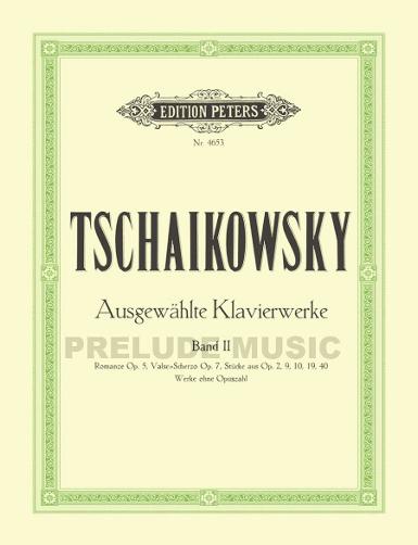 Tchaikovsky Selected Piano Works Vol. 2