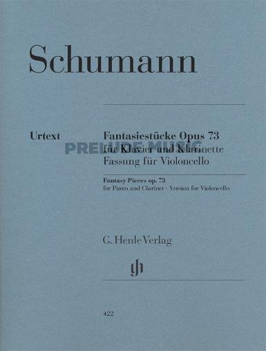 Schumann Fantasy Pieces op. 73 for Piano and Clarinet