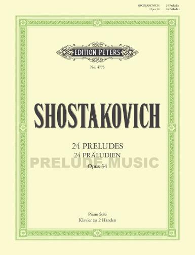 Shostakovich 24 Preludes Op. 34