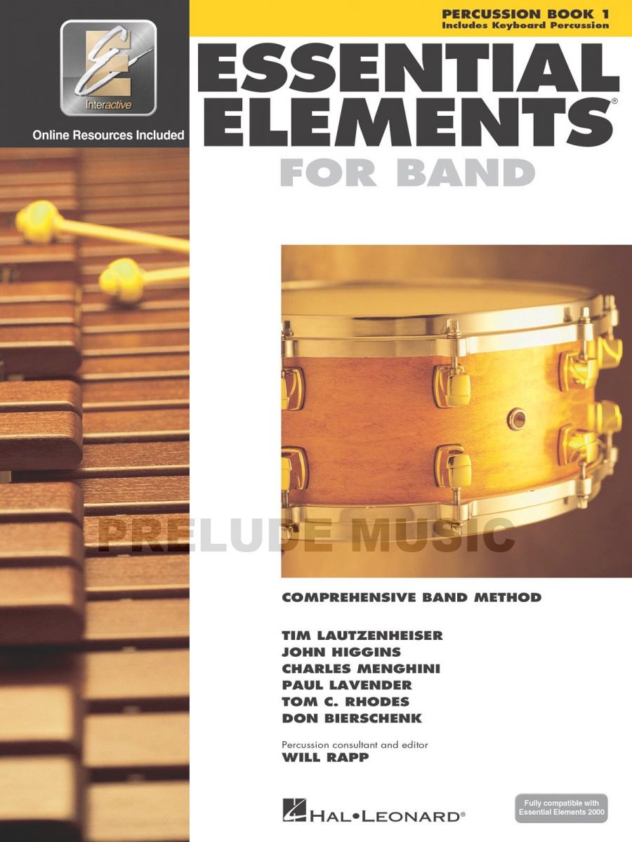Essential Elements for Band � Percussion/Keyboard Percussion Book 1