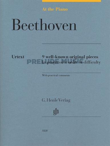 Beethoven At the Piano - 9 well-known original pieces