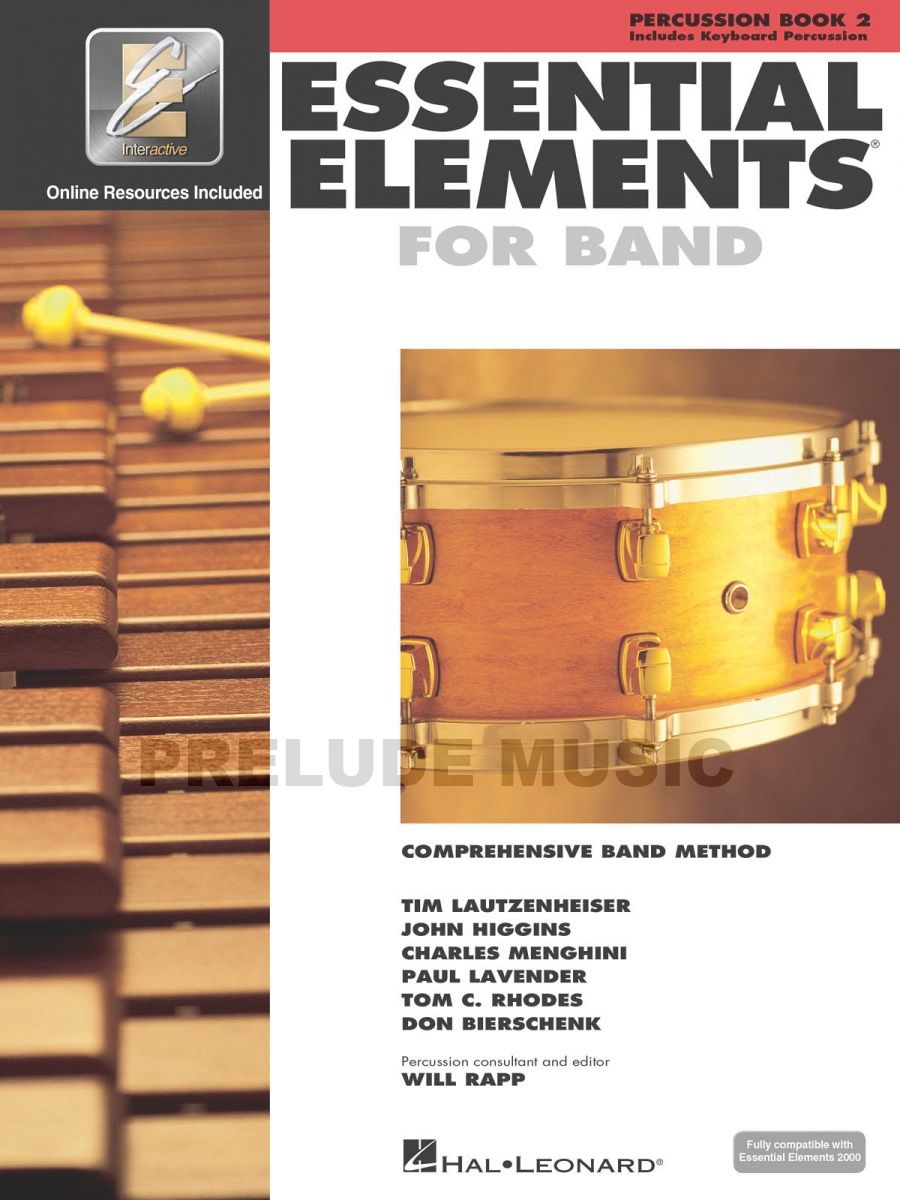 Essential Elements for Band � Percussion/Keyboard Percussion Book 2