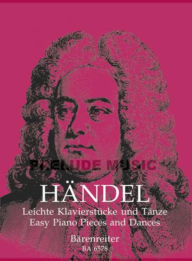 Handel Easy Piano Pieces and Dances