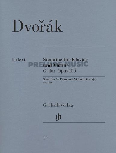 Dvor?k Violin Sonatina G major op. 100