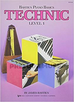 Bastien Piano Basics, Technic Level 1