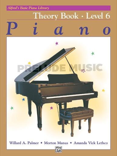 Alfred's Basic Piano Library: Theory Book 6