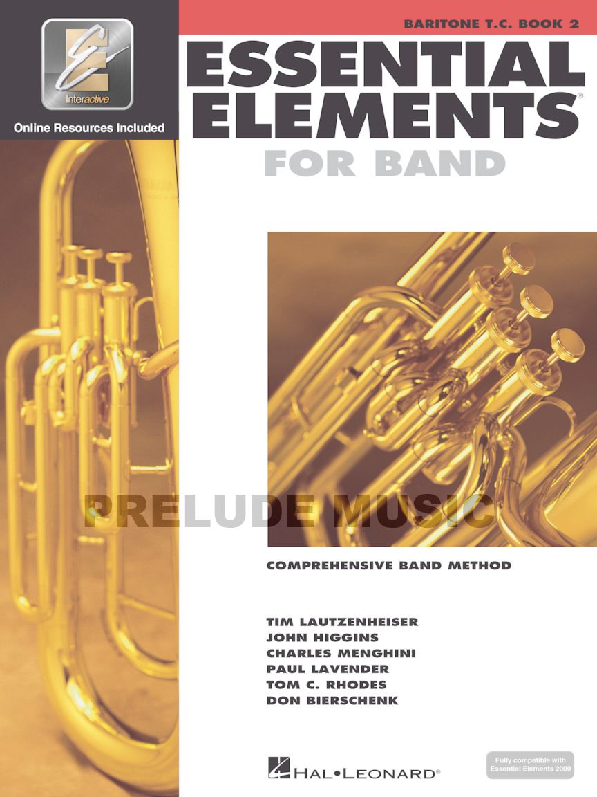 Essential Elements for Band � Baritone T.C. Book 2 with Eei