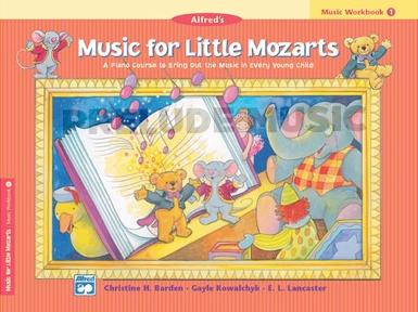 Music for Little Mozarts: Music Workbook 1