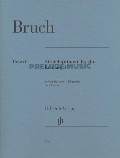 Bruch String Quintet E flat major