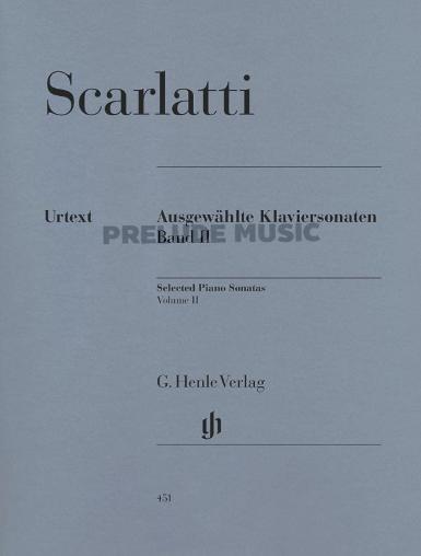 Scarlatti Selected Piano Sonatas, Volume II