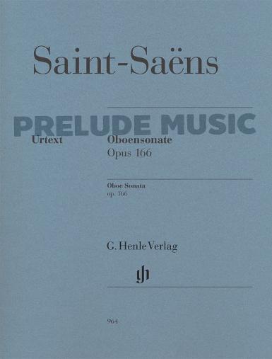 Saint-Saens: Oboe Sonata Op.166 (Urtext)