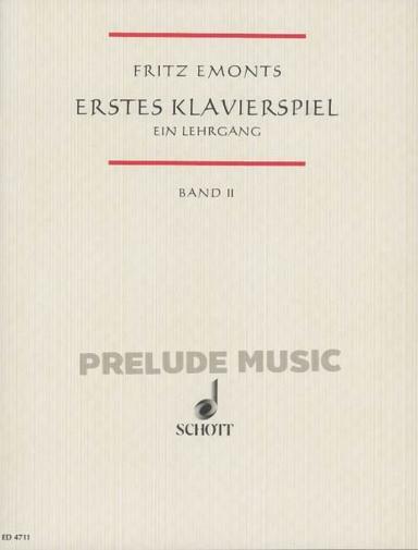 Emonts, F: Erstes Klavierspiel Band 2