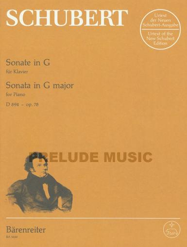 Schubert Sonate G-Dur op. 78 D 894