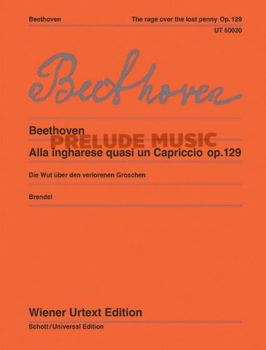 Beethoven Alla ingharese ?Die Wut ?ber den verlorenen Groschen� - G major for piano op. 129