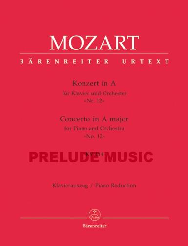 Mozart Concerto for Piano and Orchestra no. 12 A major K. 414