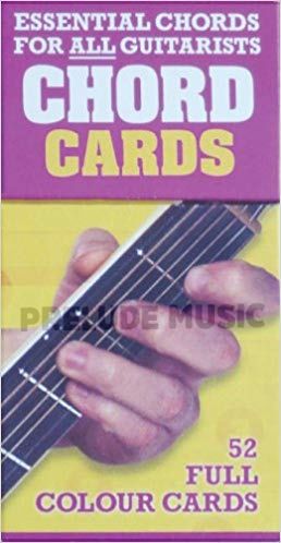 Chord Cards 52 Essential Guitar Chords