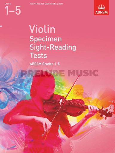 ABRSM Violin Specimen Sight-Reading Tests Grades 1-5 from 2012