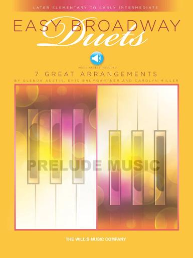 Easy Broadway Duets (Book/Online Audio)