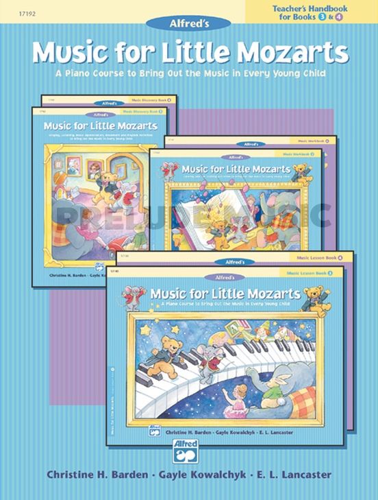 Music for Little Mozarts: Teacher's Handbook for Books 3 & 4