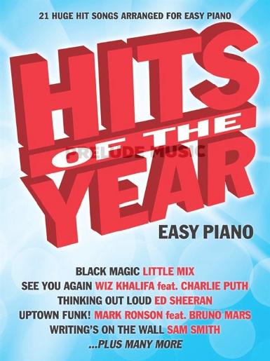 Hits Of The Year 2015 (Easy Piano)