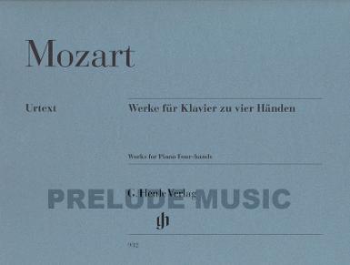 Mozart Works for Piano Four-hands