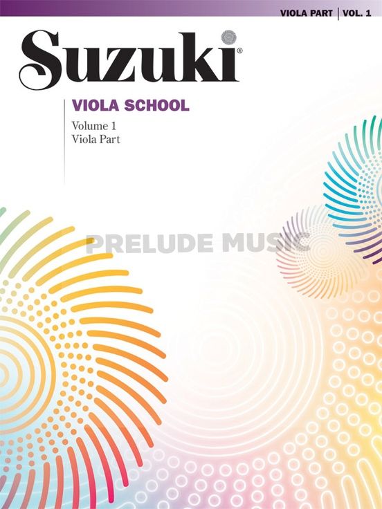 Suzuki Viola School Viola Part Volume 1