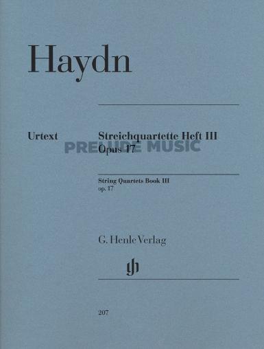 Haydn String Quartets Book III op. 17