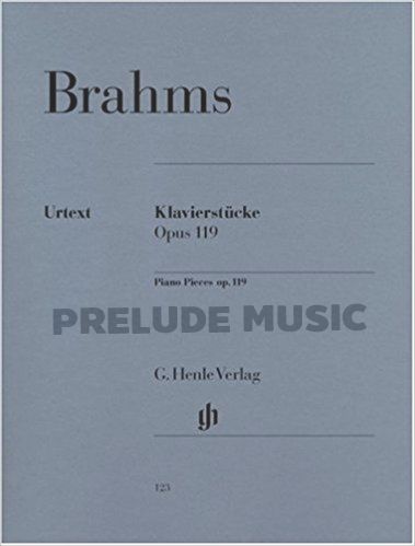 Brahms Piano Pieces op. 119