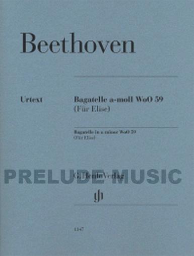 Beethoven Bagatelle in a minor WoO 59 (F?r Elise)