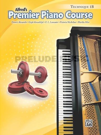 Premier Piano Course, Technique 1B