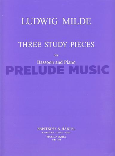 LUDWIG MILDE Three Study Pieces