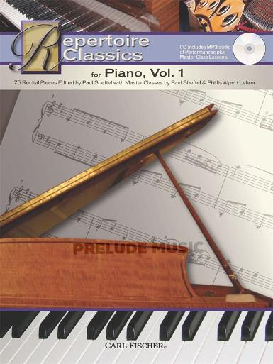 Repertoire Classics for Piano,Vol.175 Recital Pieces Compiled and Edited with Master Classes