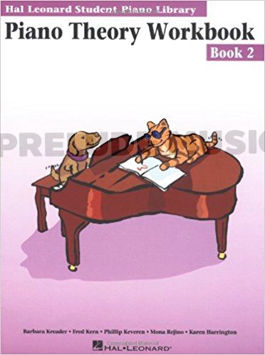 Hal Leonard Student Piano Library: Piano Theory Workbook Book 2