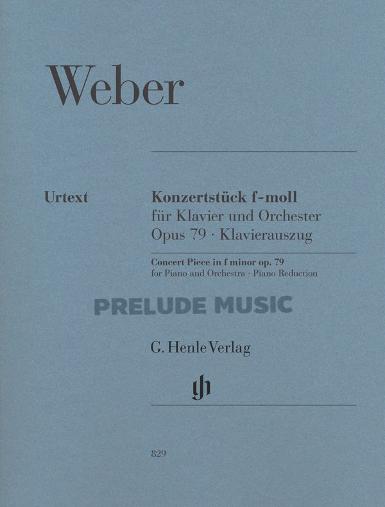 Weber Concert Piece f minor op. 79 for Piano and Orchestra