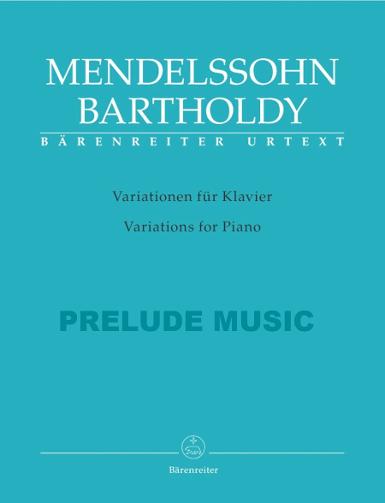 Mendelssohn Variations for Piano