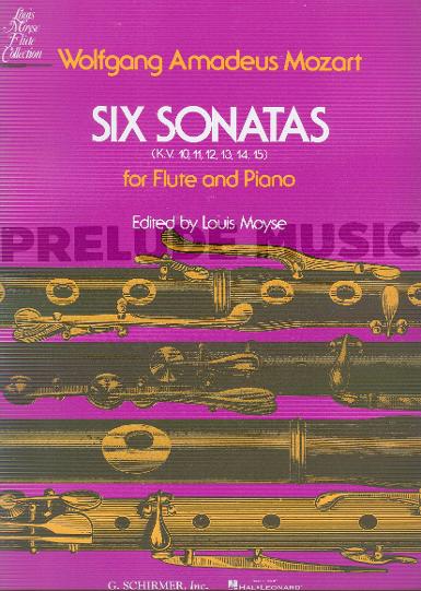 Six Sonatas, KV 10-15