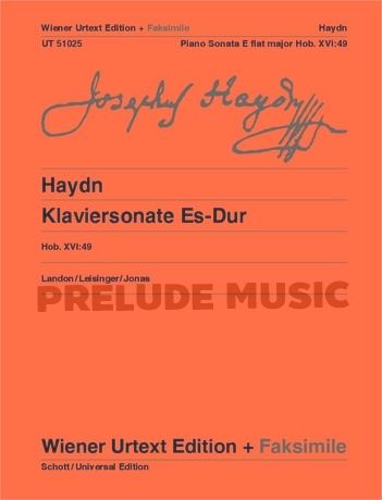 Haydn Piano Sonata - Eb major for piano Hob. XVI:49