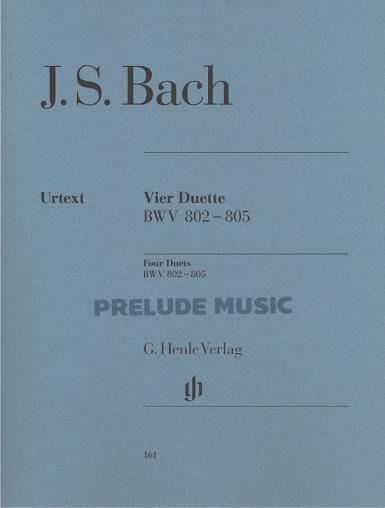 J.S.Bach Four Duets BWV 802-805