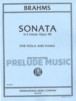 RAHMS Sonata No.1 in E minor, Opus 38
