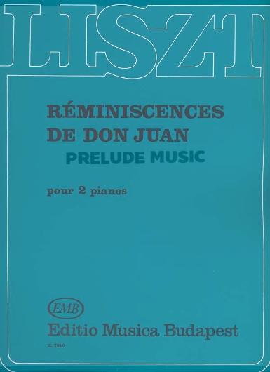 Liszt Reminiscences de Don Juan pour 2 pianos