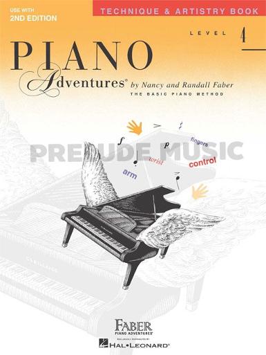 Piano Adventures Technique & Artistry Book, Level 4