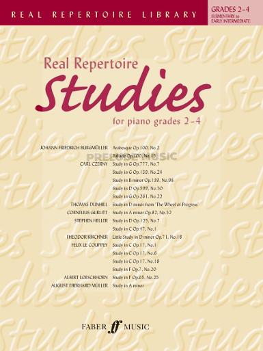 Real Repertoire Studies Grades 2-4 (Piano Solo)