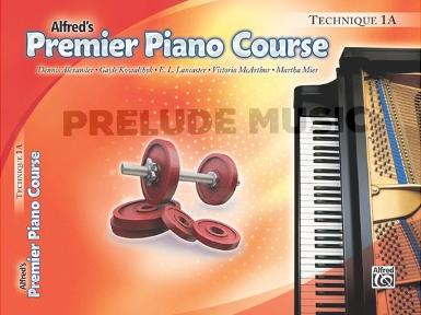 Premier Piano Course, Technique 1A
