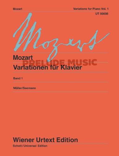 Mozart Variations for piano
